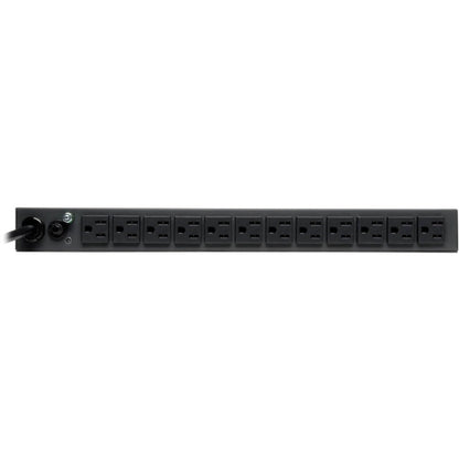 Tripp Lite PDU Metered 1.4kW 120V 15A 1.4kW 13 5-15R 5-15P 15ft Cord 1URM