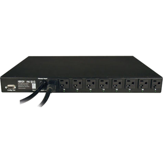 Tripp Lite PDU Switched ATS 120V 20A 5-15/20R 16 Outlet L5-20P Horizontal TAA