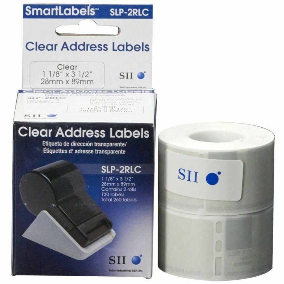Seiko SLP-2RLC Clear Address Label