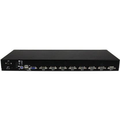 StarTech.com 8 Port 1U Rackmount USB PS/2 KVM Switch with OSD