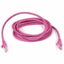 1FT CAT6 PNK UTP SNAGLESS      