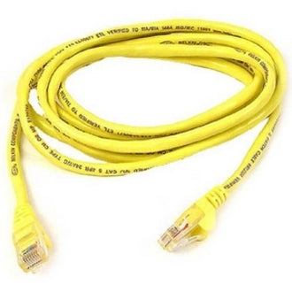 100FT CAT6 YELLOW UTP SNAGLESS 