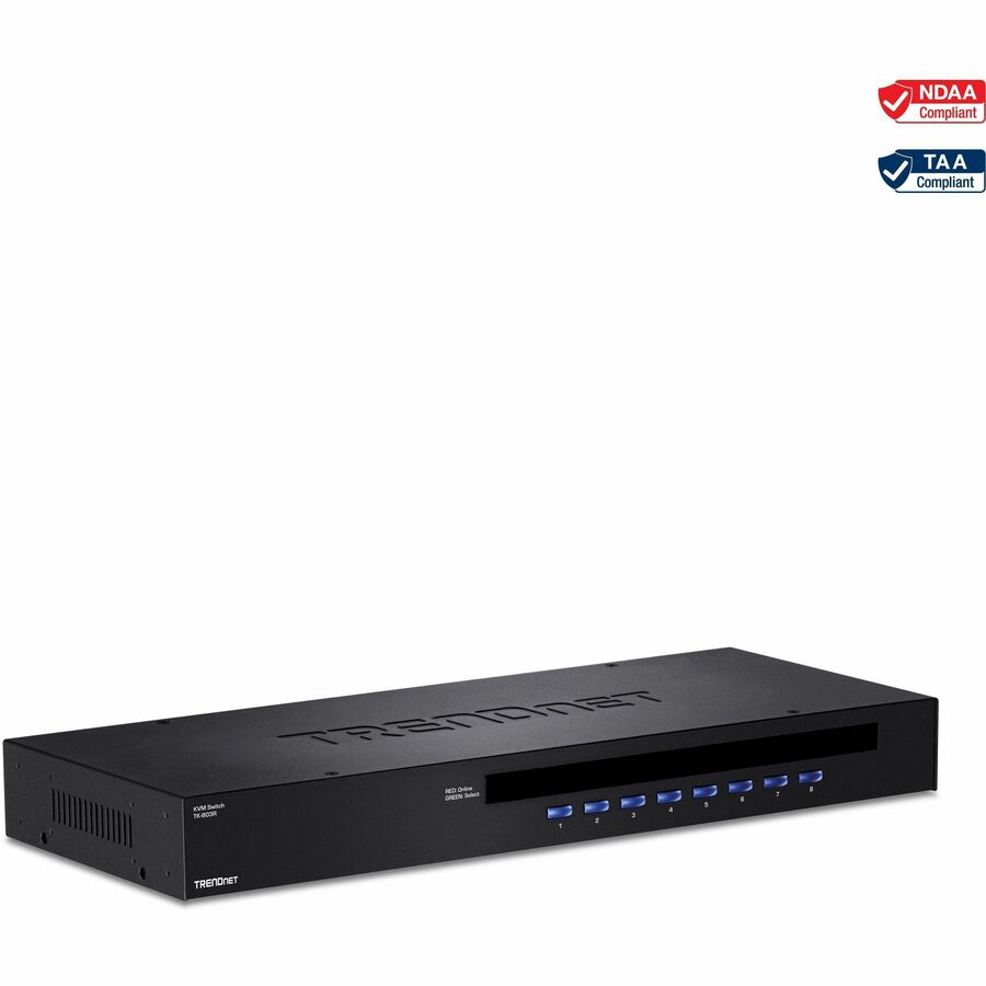 8PORT KVM USB PS2 COMBO RACK   