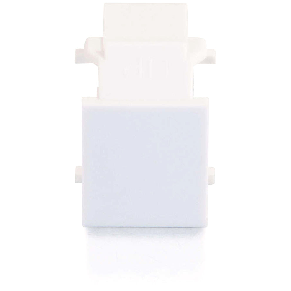 C2G Snap-In Blank Keystone Insert Module - White