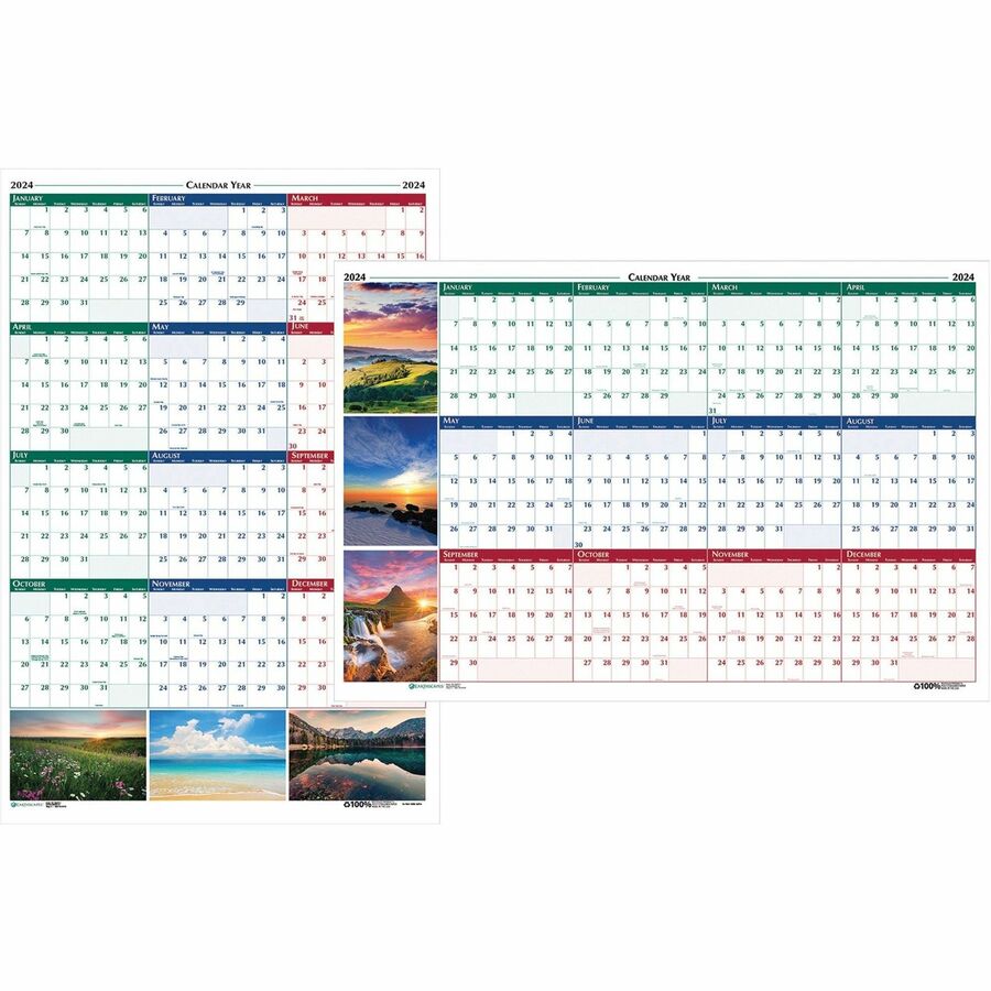 House of Doolittle Earthscapes Laminated Wall Calendar