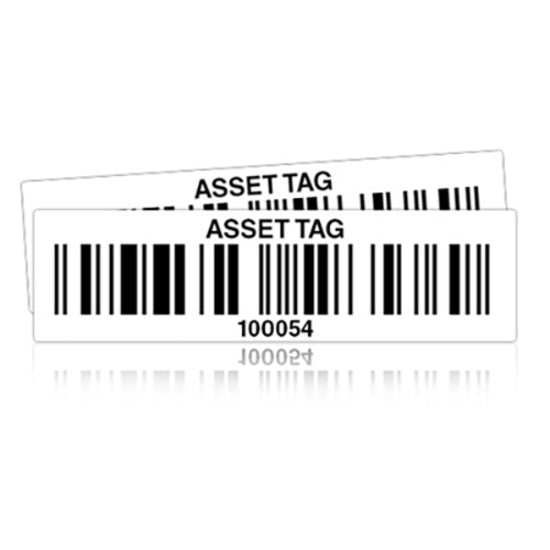 Wasp Pre-Printed Polyester Asset Tag