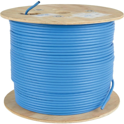 Tripp Lite Cat5e 350 MHz Solid Core (UTP) PVC Bulk Ethernet Cable Blue 1000 ft. (304.8 m) TAA