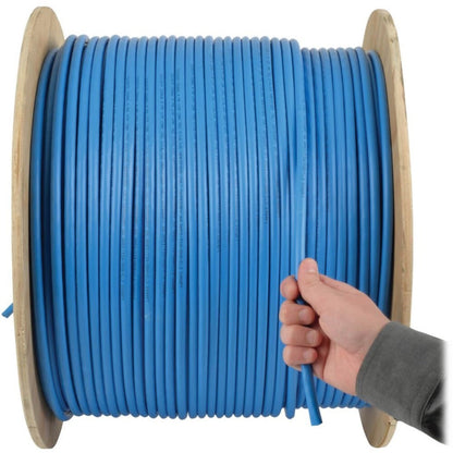Tripp Lite Cat5e 350 MHz Solid Core (UTP) PVC Bulk Ethernet Cable Blue 1000 ft. (304.8 m) TAA