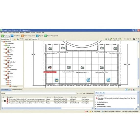 APC by Schneider Electric StruxureWare Data Center Expert - License - 1000 Node