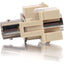 C2G Snap-In BNC F/F Keystone Insert Module - Ivory