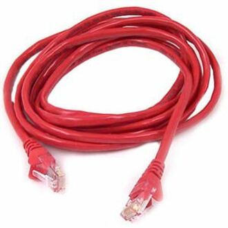 12FT CAT6 RED SNAGLESS PATCH   