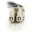 C2G-10m LC-LC 62.5/125 OM1 Duplex Multimode PVC Fiber Optic Cable - Black