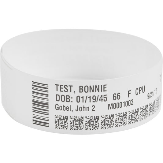 6PK WRISTBAND POLY 0.75X11IN DT