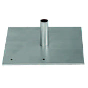 Da-Lite Flat Steel Base with Mounting Stud