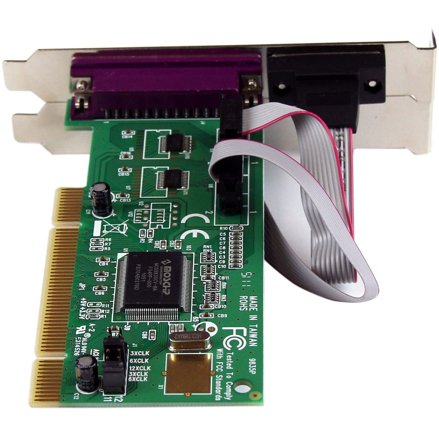 StarTech.com Parallel/serial combo card - PCI - parallel serial - 3 ports