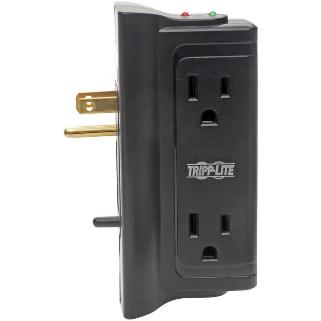 Tripp Lite Protect It! Surge Protector with 4 Side-Mounted Outlets Direct Plug-In 720 Joules