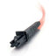 C2G-4m MTRJ-MTRJ 62.5/125 OM1 Duplex Multimode PVC Fiber Optic Cable - Orange