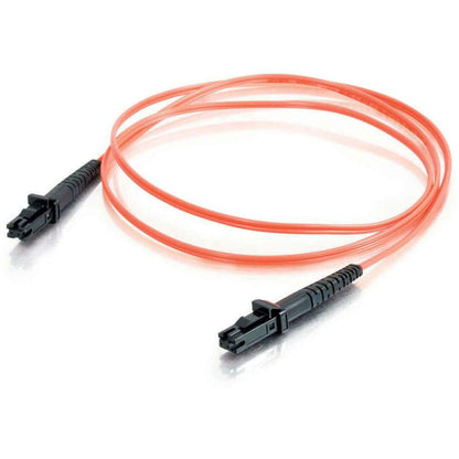 C2G-4m MTRJ-MTRJ 62.5/125 OM1 Duplex Multimode PVC Fiber Optic Cable - Orange