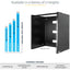 StarTech.com 6U Wall Mount Rack 14in Deep 19 inch Wall Mount Network Rack Wall Mounting Patch Panel Bracket for Switch/IT Equipment