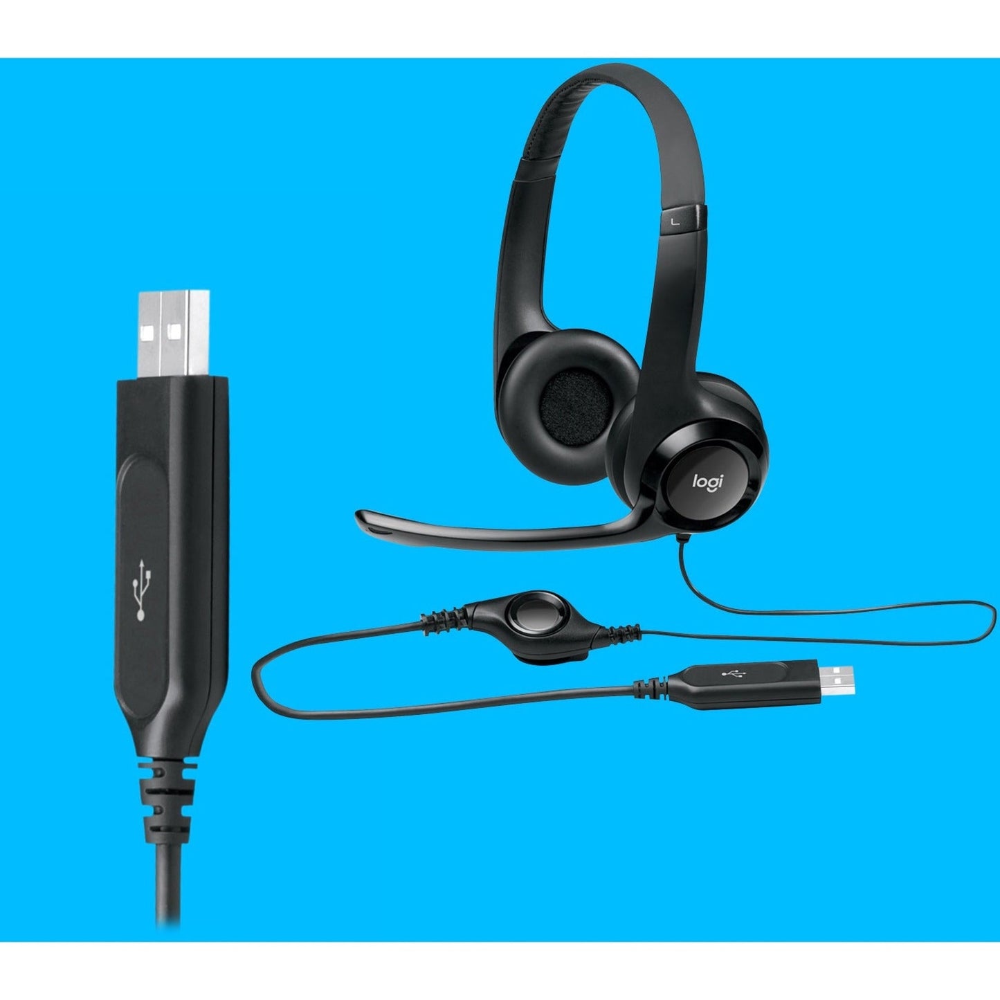 Logitech Padded H390 USB Headset