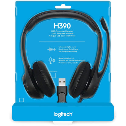 Logitech Padded H390 USB Headset
