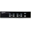 StarTech.com 4 Port DVI + USB KVM Switch with Audio - KVM switch - USB 2.0 Hub - 2 ports - 1 local user - 1U