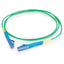 C2G-2m LC-LC 9/125 OS1 Simplex Singlemode PVC Fiber Optic Cable - Green
