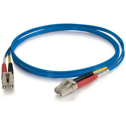 C2G-5m LC-LC 50/125 OM2 Duplex Multimode PVC Fiber Optic Cable - Blue
