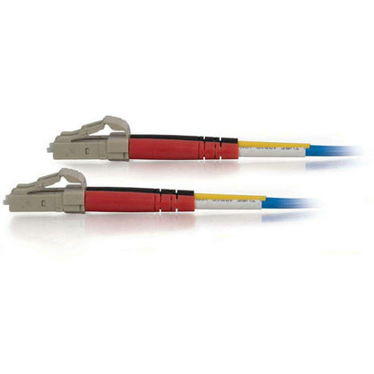 C2G-5m LC-LC 50/125 OM2 Duplex Multimode PVC Fiber Optic Cable - Blue
