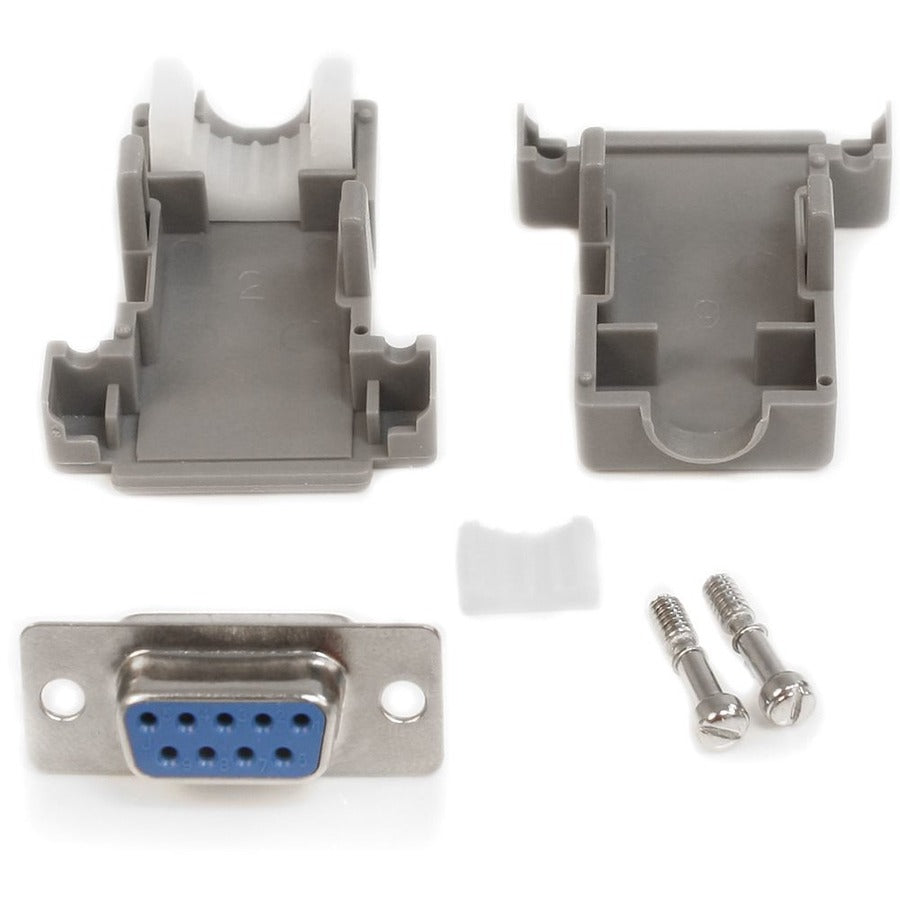 StarTech.com Solder D-SUB - Assembled - Plastic Backshell Serial / parallel connector - DB-9 (F)