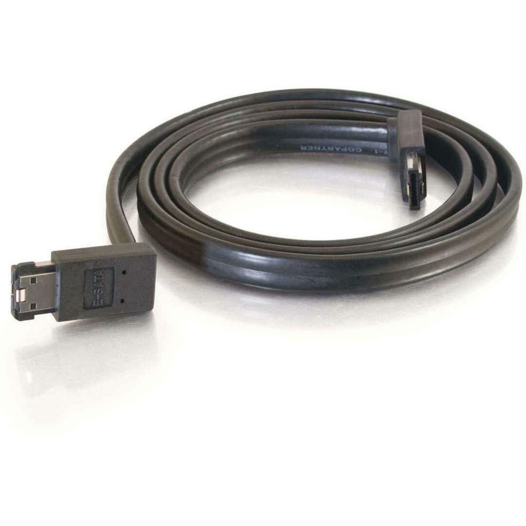 C2G 2m 90&deg; to 90&deg; External Serial ATA Cable