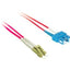 C2G 10m LC-SC 9/125 OS1 Duplex Singlemode PVC Fiber Optic Cable - Red