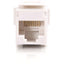 C2G RJ45 (8P8C) Coupler Keystone Insert Module - White