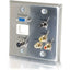 C2G 6 Port Audio & Video Faceplate