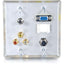 C2G 6 Port Audio & Video Faceplate