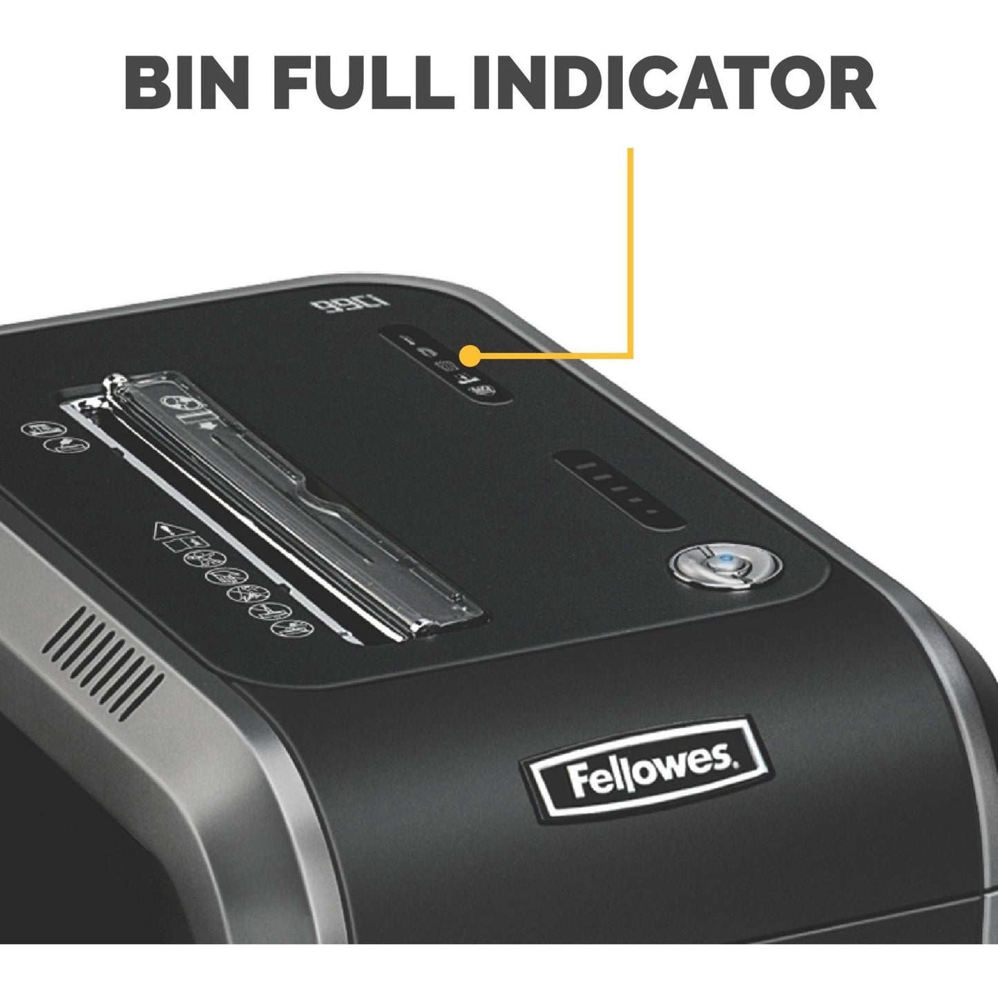 Fellowes Powershred&reg; 99Ci 100% Jam Proof Cross-Cut Shredder