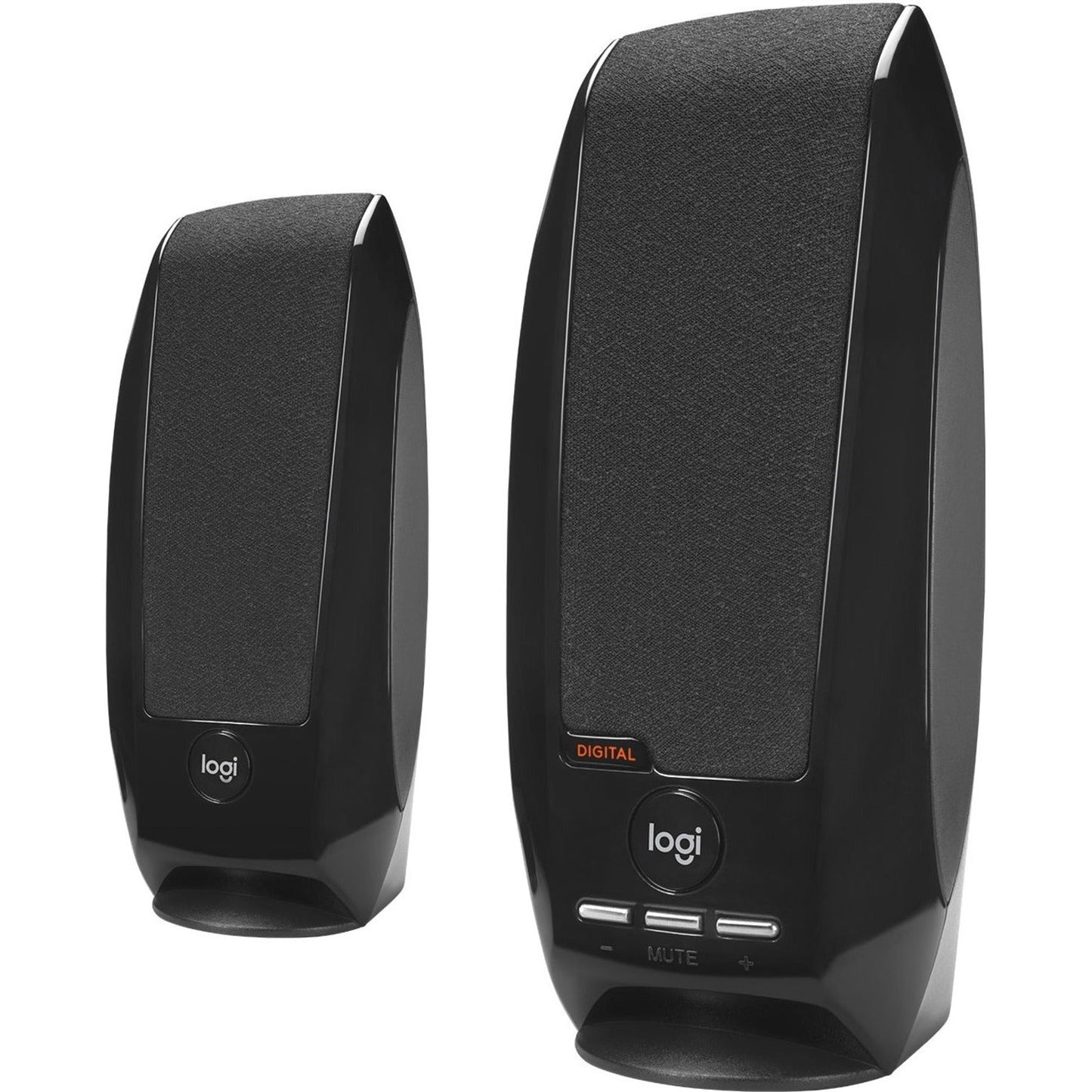 Logitech S-150 2.0 Speaker System - 1.20 W RMS - Black