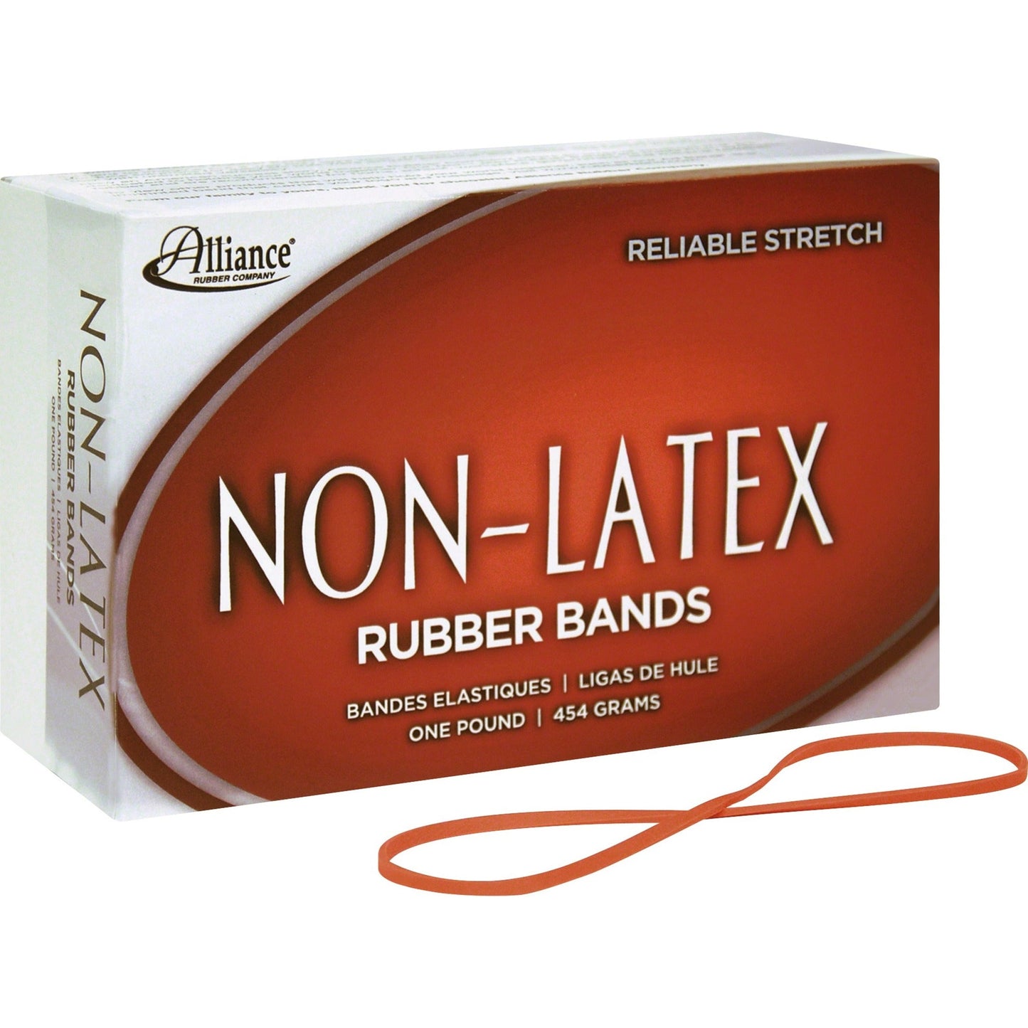 Alliance Rubber 37176 Non-Latex Rubber Bands - Size #117B