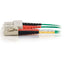 C2G-3m LC-SC 62.5/125 OM1 Duplex Multimode PVC Fiber Optic Cable - Green