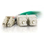 C2G-3m LC-SC 62.5/125 OM1 Duplex Multimode PVC Fiber Optic Cable - Green
