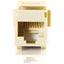 C2G RJ45 (8P8C) Coupler Keystone Insert Module - Ivory