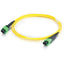 C2G-15m MTP 9/125 OS1 Singlemode LSZH PVC Fiber Optic Assembly Ribbon Cable - Yellow