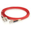 C2G-10m LC-SC 62.5/125 OM1 Duplex Multimode Fiber Optic Cable (Plenum-Rated) - Red