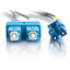 C2G-2m LC-SC 9/125 OS1 Duplex Singlemode PVC Fiber Optic Cable - Black