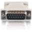 C2G DB15M to VGA HD15F Adapter - 1 x HD-15 Female - 1 x DB-15 Male - Beige