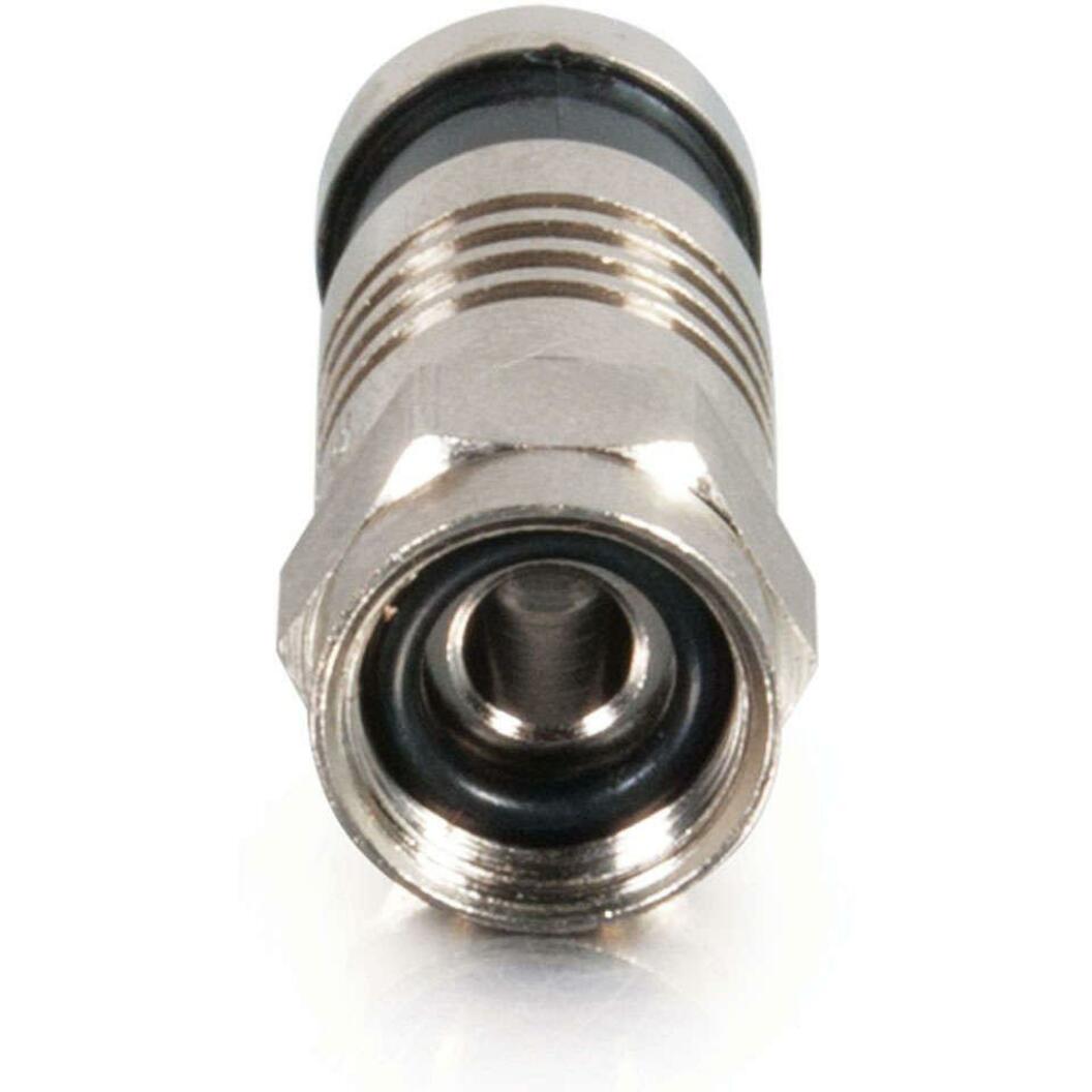 C2G RG59 Compression F-Type Connector with O-Ring - 50pk