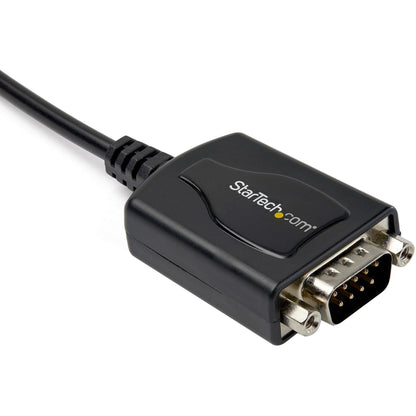 StarTech.com USB to Serial Adapter - 1 Port - COM Port Retention - Texas Instruments TIUSB3410 - USB to RS232 Adapter Cable