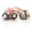 C2G-8m LC-ST 62.5/125 OM1 Duplex Multimode Fiber Optic Cable (Plenum-Rated) - Orange