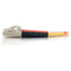 C2G 10m LC-LC 62.5/125 OM1 Duplex Multimode PVC Fiber Optic Cable (USA-Made) - Orange