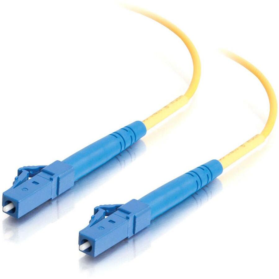 C2G-1m LC-LC 9/125 OS1 Simplex Singlemode Fiber Optic Cable (Plenum-Rated) - Yellow